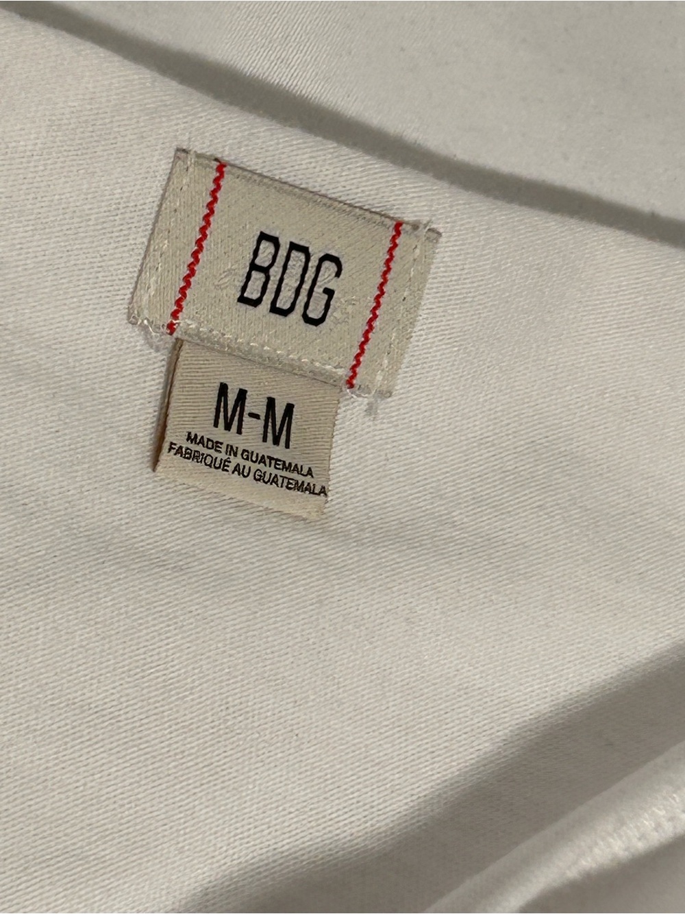NWT Urban Outfitters White Tee with Gray Attached Long Sleeves 90s Grunge Y2K - Picture 5 of 8